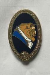 118342 - Fantasy Pin Series: Amanda Baldwin - Couple Cameo Pins - Beast - Fantasy Unlicensed alternate image