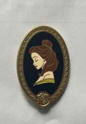118343 - Fantasy Pin Series: Amanda Baldwin - Couple Cameo Pins - Belle - Fantasy Unlicensed alternate image