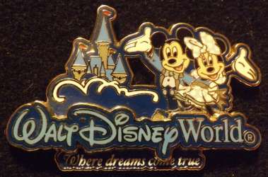 Where Dreams Come True Celebration Logo Series - Mickey and Minnie Mouse - WDW