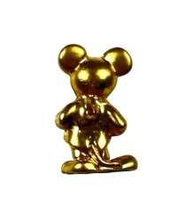 118372 - Unknown Series - Gold 3D Lapel - Mickey Mouse - Disney Licensed alternate image