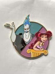 118375 - Fantasy Pin Series: Le Caillou Magicue - Upside Down Collection - Hades and Megara - Fantasy Unlicensed alternate image