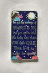 118396 - Fantasy Pin Series: Maple and Magic Co - Disney Quotes - Chart Your Own Course - Fantasy Unlicensed alternate image