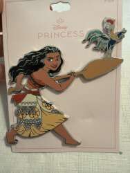 118432 - Moana w/ Oar and Hei-Hei - Disney Licensed alternate image