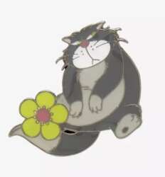 Lucifer with flower