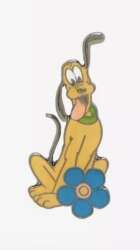 Pluto with flower