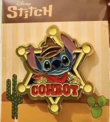 Cowboy Stitch Sheriff's Badge