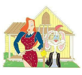 Roger and Jessica Rabbit