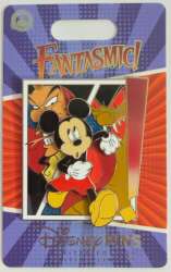 118563 - Fantasmic! Quarterly Collection - Mickey Mouse with Jafar (Pin 2 of 4) - Walt Disney World alternate image