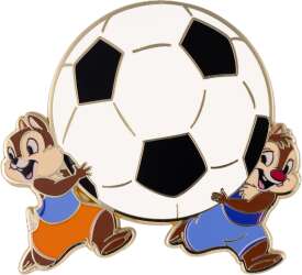 'Chip and Dale Carrying a Soccer Ball - PALM - DLIC'