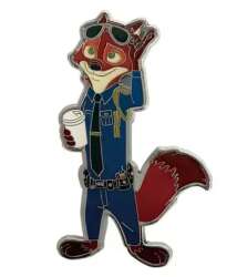 'Disney THE MARKET 2026: Decorative Pin &amp; Stand - Nick Wilde (A) - DLIC'