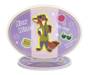 'Disney THE MARKET 2026: Decorative Pin &amp; Stand - Nick Wilde (B) - DLIC'