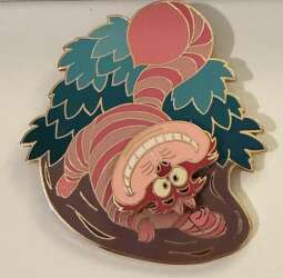Cheshire Cat Movable Head Alice In Wonderland Pin