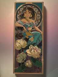 118602 - The Precious Spells - Jasmine - Teal - Monocacy Bottom Pins - Fantasy Unlicensed alternate image