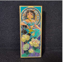 Jasmine - Teal - Monocacy Bottom Pins