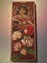 118612 - The Precious Spells - Jasmine - Red - Monocacy Bottom Pins - Fantasy Unlicensed alternate image