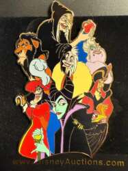 118614 - Villains Group - Jumbo - Disney Auctions alternate image