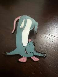 Remy Standing on His Head