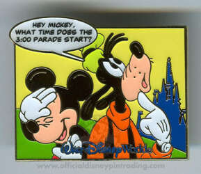 Goofy and Mickey 3:00 parade