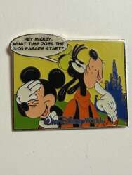 118670 - WDW Comic Surprise Pin - Goofy and Mickey 3:00 parade - Walt Disney World alternate image