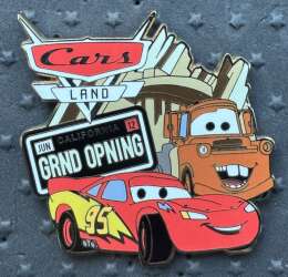 McQueen and Mater - Cars Land Grand Opening