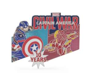 118725 - Captain America Civil War - Captain America: Civil War 10th Anniversary - Disney Store US alternate image