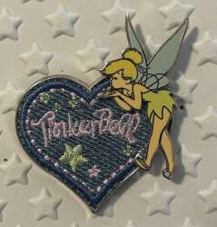 Tinker Bell Denim Heart