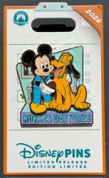 Mickey Mouse and Pluto Nurse's Day 2026
