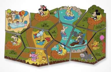 118763 - Attraction Mystery Map Puzzles: The Many Adventures of Winnie the Pooh (DLR) - Unopened Mystery Box - Disneyland Resort alternate image