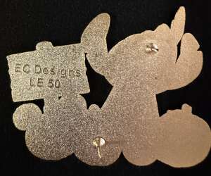 'Fantasy Pin Series - Stitch Pumpkin Patch - EC Designs - FSY'