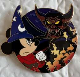 Dueling Duos: Sorcerer Mickey and Chernabog