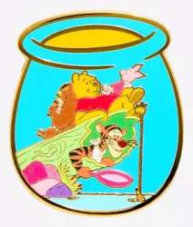 Owl, Piglet, Pooh and Tigger Fishing