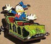 Mystic Manor Connecting Ride Vehicles — Donald Duck