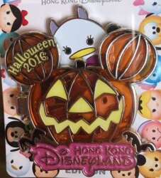 Stained Glass Pumpkin Tsum Tsums — Devil Daisy and Vampire Donald