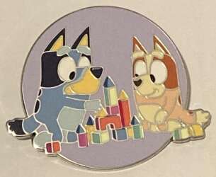 119047 - Bluey - Bluey and Bingo with Building Blocks - Disneyland Resort alternate image