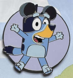 Bluey with Mickey Ears