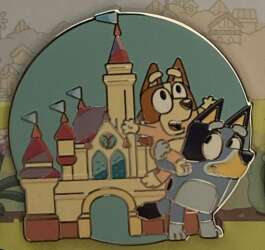 Bluey and Bingo with Castle