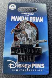 119066 - Star Wars: The Mandalorian and Grogu - The Mandalorian and Grogu Riding AT-RT alternate image