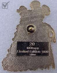 119069 - 2006 Advent Calendar Pin Set - Mickey Decorating Christmas Tree - Day 20 - Pin Set 4 - Advent Calendar Tree - Disney Store US alternate image