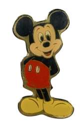 Classic Mickey Mouse with Hands Behind Back