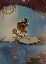 119158 - Fantasy Pin Series: Mama Whale Pins - Chibi Tiana at the Lake PATF 2 pins - Fantasy Unlicensed alternate image