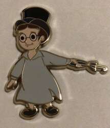 Chibi John with Umbrella Mary Poppins
