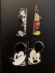Mickey Mouse 90th Anniversary Socks and Pins Box Set by Stance - Complete Set
