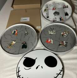 Nightmare Before Christmas 4 Pin Boxed Mystery Set - complete 8-pin set