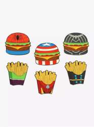 119227 - Marvel Fast Food Blind Box - Marvel Fast Food Blind Box Complete Series - Loungefly alternate image
