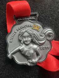 2019 Walt Disney World runDisney Princess 5K Medal