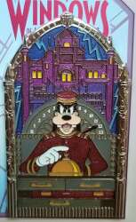 119316 - Windows of Attraction Series - Tower of Terror - Goofy - Walt Disney World alternate image