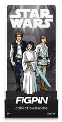 119332 - FiGPiN - Star Wars: A New Hope - Han Solo, Princess Leia, Luke Skywalker Cluster - FiGPiN alternate image