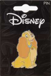 Hot Topic Lady and The Tramp Lady Enamel Pin