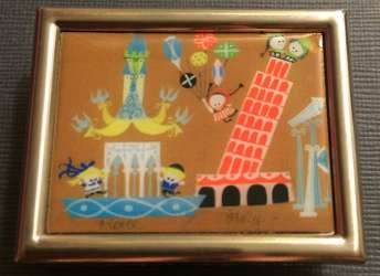 26210 - WDFM Mary Blair Exhibit - It's A Small World Concept Art - Disney Licensed alternate image