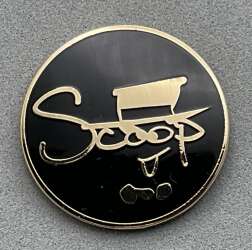 Gold Signature pin - Enamel Version 2